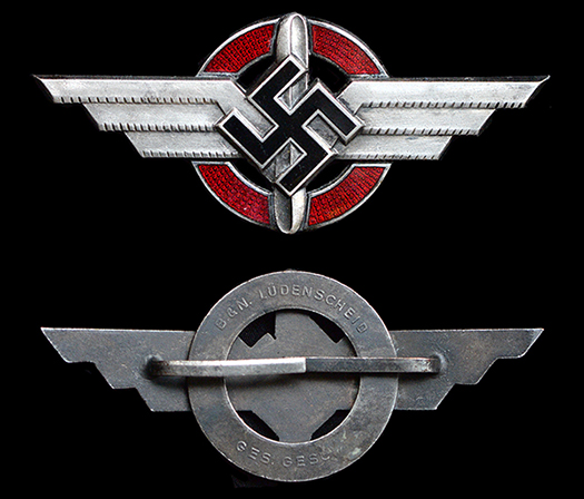 DLV cap badge - Berg & Nolte - Lüdenscheid